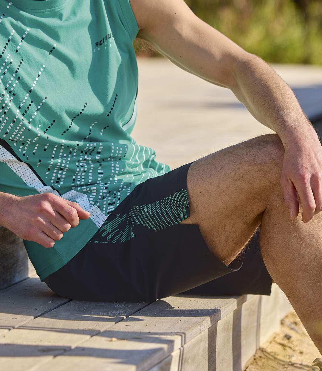 Le Lot de 2 Shorts Microfibre Sport-1