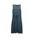 Robe Sans Manches À Taille Ajustable Motif/style À Rayures Amorie Femme Bleu Marine Blanc À Rayures Regatta-2