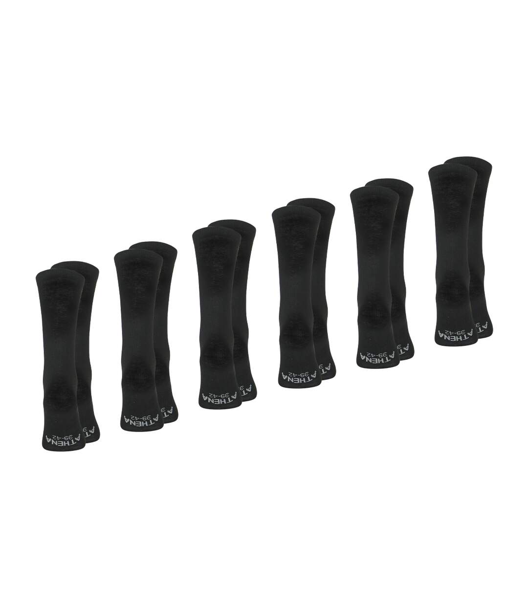 Lot de 6 mi-chaussettes homme My Petit Prix Athena-3
