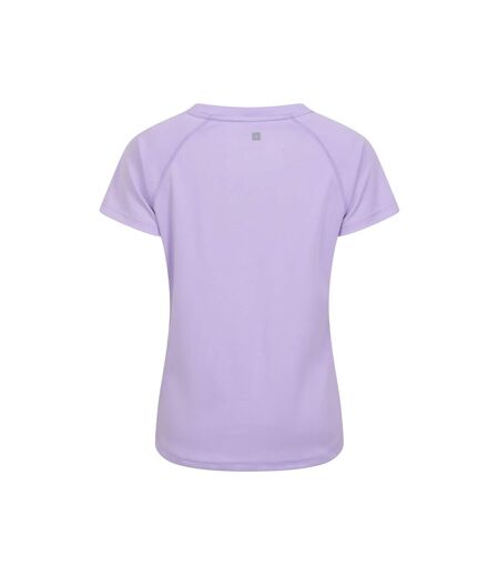 T-shirt endurance femme lilas Mountain Warehouse