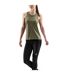 Débardeur Series-3 Femme Vert Kaki Skins-2