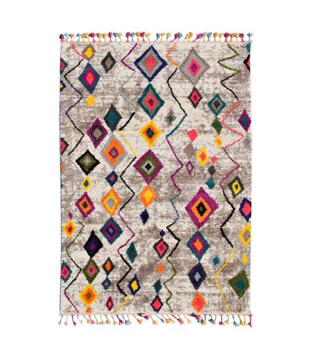 Tapis berbère tissé motif ethnic ESSARO