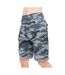 Mens Watchford Camo Cargo Shorts Charcoal Crosshatch-1