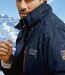 Men's Navy Quilted Parka