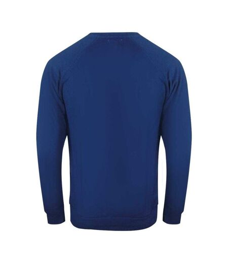 Mens Iconic Crest Crew Neck Tracksuit Navy Blue Aquascutum