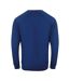 Mens Iconic Crest Crew Neck Tracksuit Navy Blue Aquascutum-2
