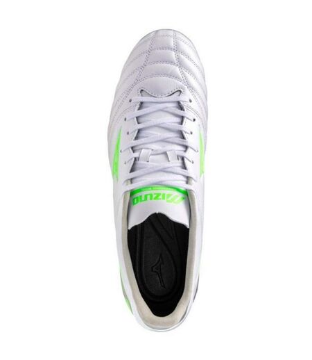 Chaussures De Foot Pour Terrain Ferme Morelia Neo Pro Homme Blanc Vert Mizuno