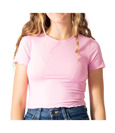 T-Shirt Rose Pâle Femme Vero Moda Madi Jill - M