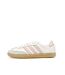 Samba baskets beige/rose femme adidas-1