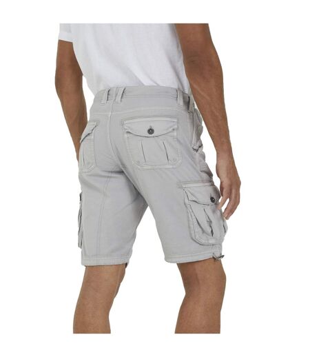 Short À Poches Homme Gris Clair Brave Soul