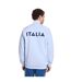 Mens World Cup Italy Polyester Track Top Blue White Adidas-3