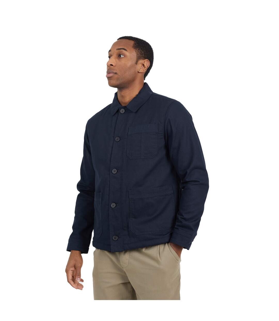 Veste-chemise Gloucester Homme Noir Brave Soul-2