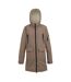 Veste Imperméable Gwynn Femme Moka Blanc Cassé Regatta-2
