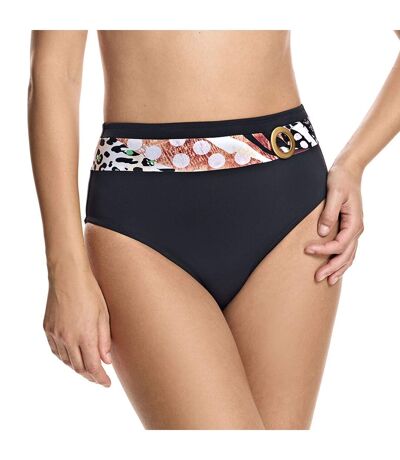 Women's high waist bikini bottom W230461