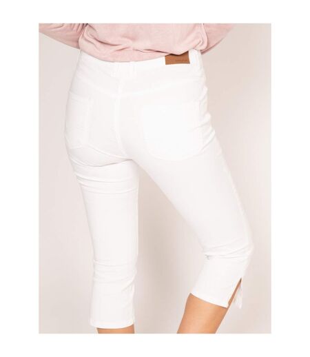 Pantacourt slim en coton stretch XETRA