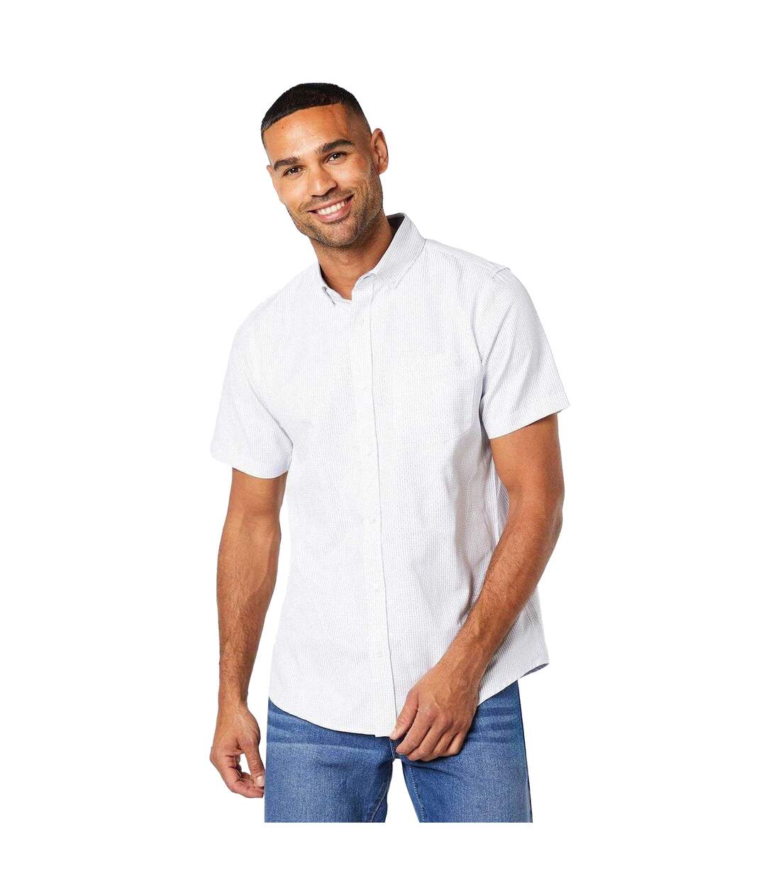 Chemise homme blanc Maine-3