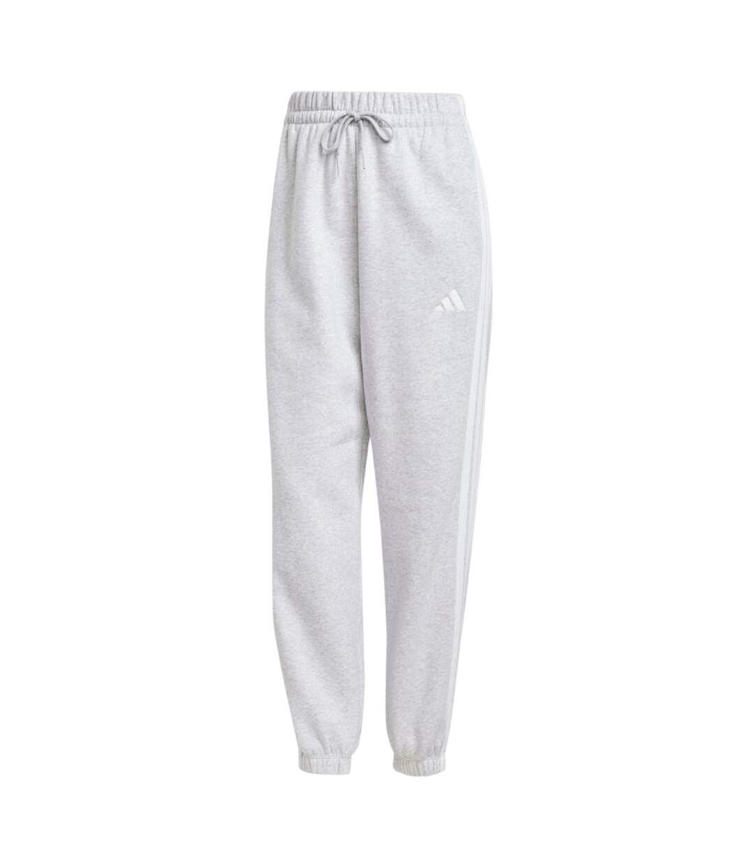 Pantalon De Jogging Style 3 Rayures Essentials Femme Gris Adidas-2