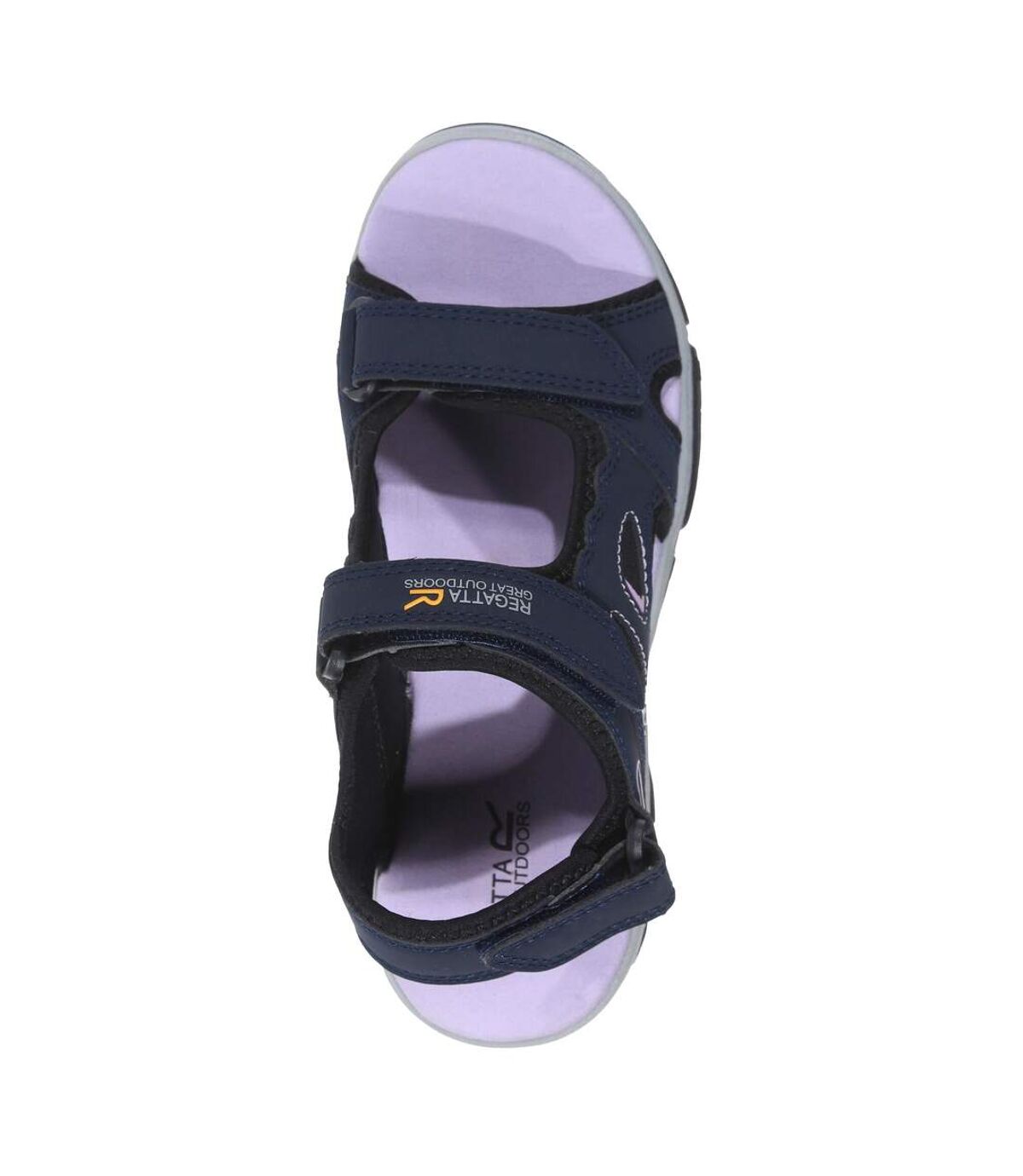 Regatta Womens/Ladies Holcombe Vent Sandals (Navy/Lilac) - UTRG4523