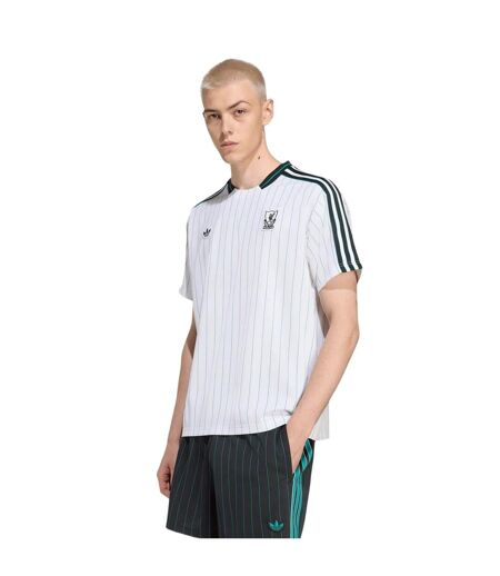 T-shirt Motif/style Liverpool Fc Terrace Icons Adulte Blanc Vert Adidas