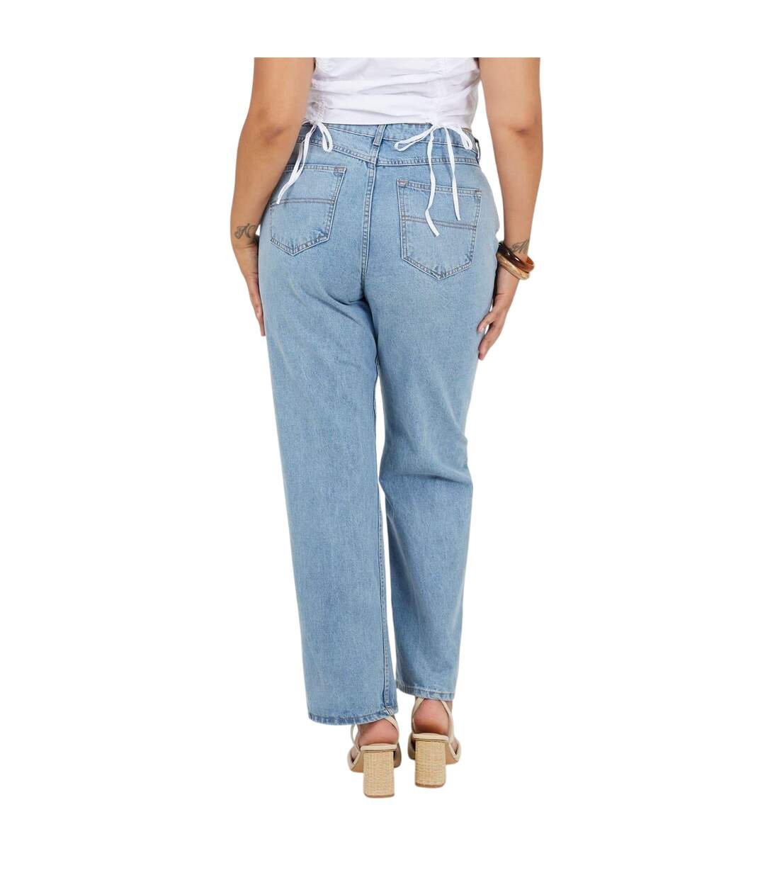 Jean Femme Bleu Brave Soul-3