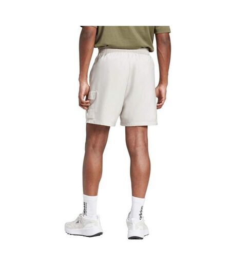 Short À Poches Style Petit Logo Essentials Homme Blanc Adidas