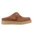Womens/ladies Captain´s Nubuck Mules Tan Sperry-4