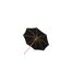 Parasol en Bois Cerox 270cm Noir-5