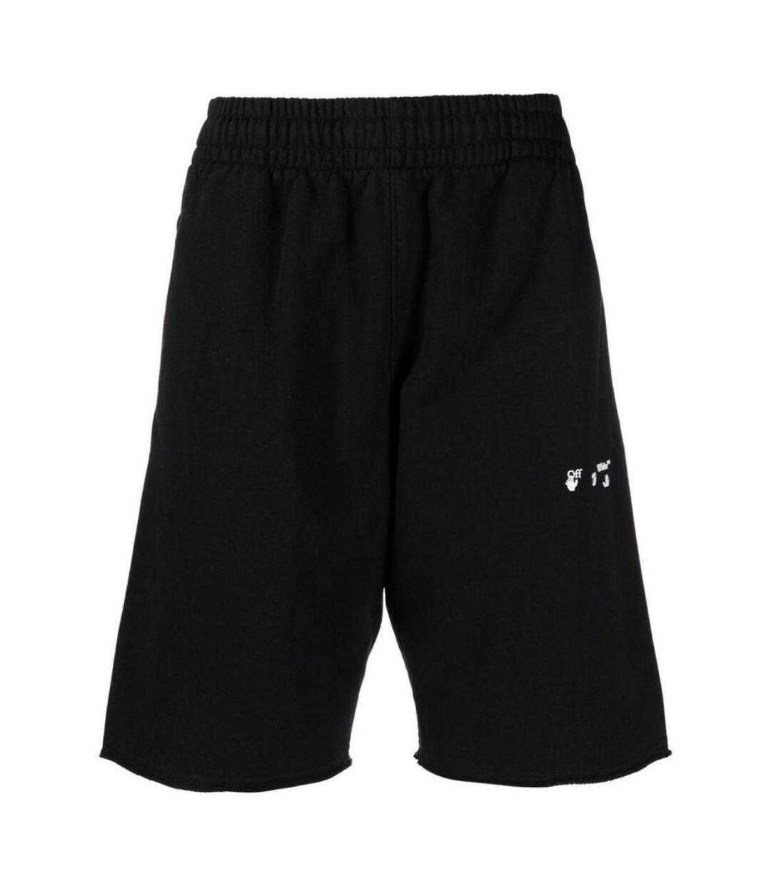 Short De Jogging Motif/style Logo Adulte Noir Off-White-1