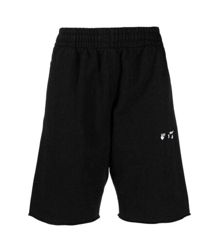 Short De Jogging Motif/style Logo Adulte Noir Off-White