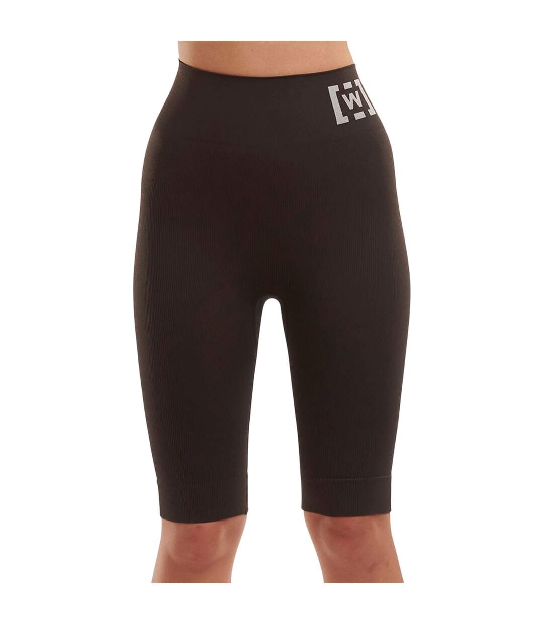 Womens/ladies Slim Cycling Shorts Black Wolford-3