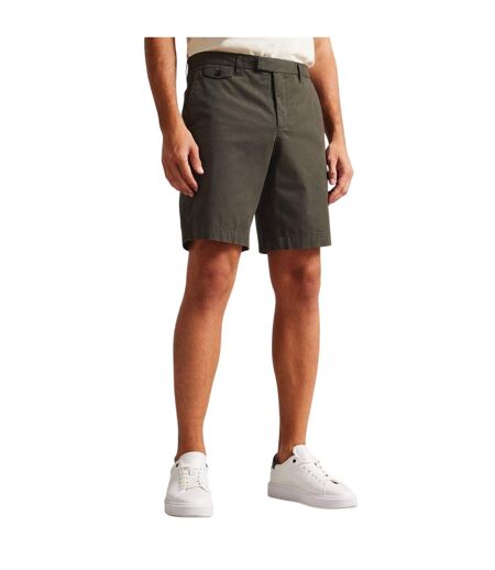 Mens Chino Shorts Khaki Tone Ted Baker