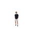 Mens Knitted Button-down Short-sleeved Polo Shirt Midnight Navy Brave Soul-1