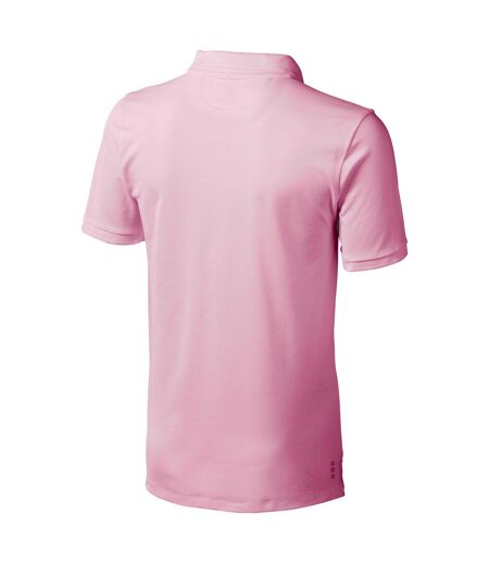Elevate Mens Calgary Short Sleeve Polo (Light Pink) - UTPF1816