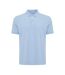 Mens yosemite pique polo shirt sky blue Iqoniq-1