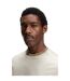 T-shirt Motif/style Rayure Contrastée Sur Bord Homme Blanc Boss-4