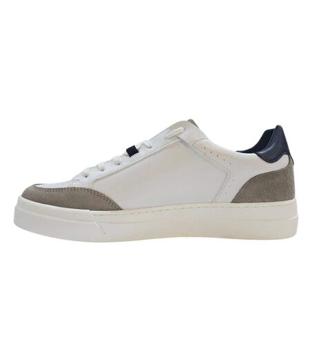 Baskets Braid Homme Blanc Gris Bleu Marine Loyalti