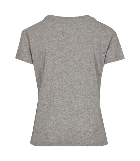T-shirt Box Femme Gris Chiné Build Your Brand