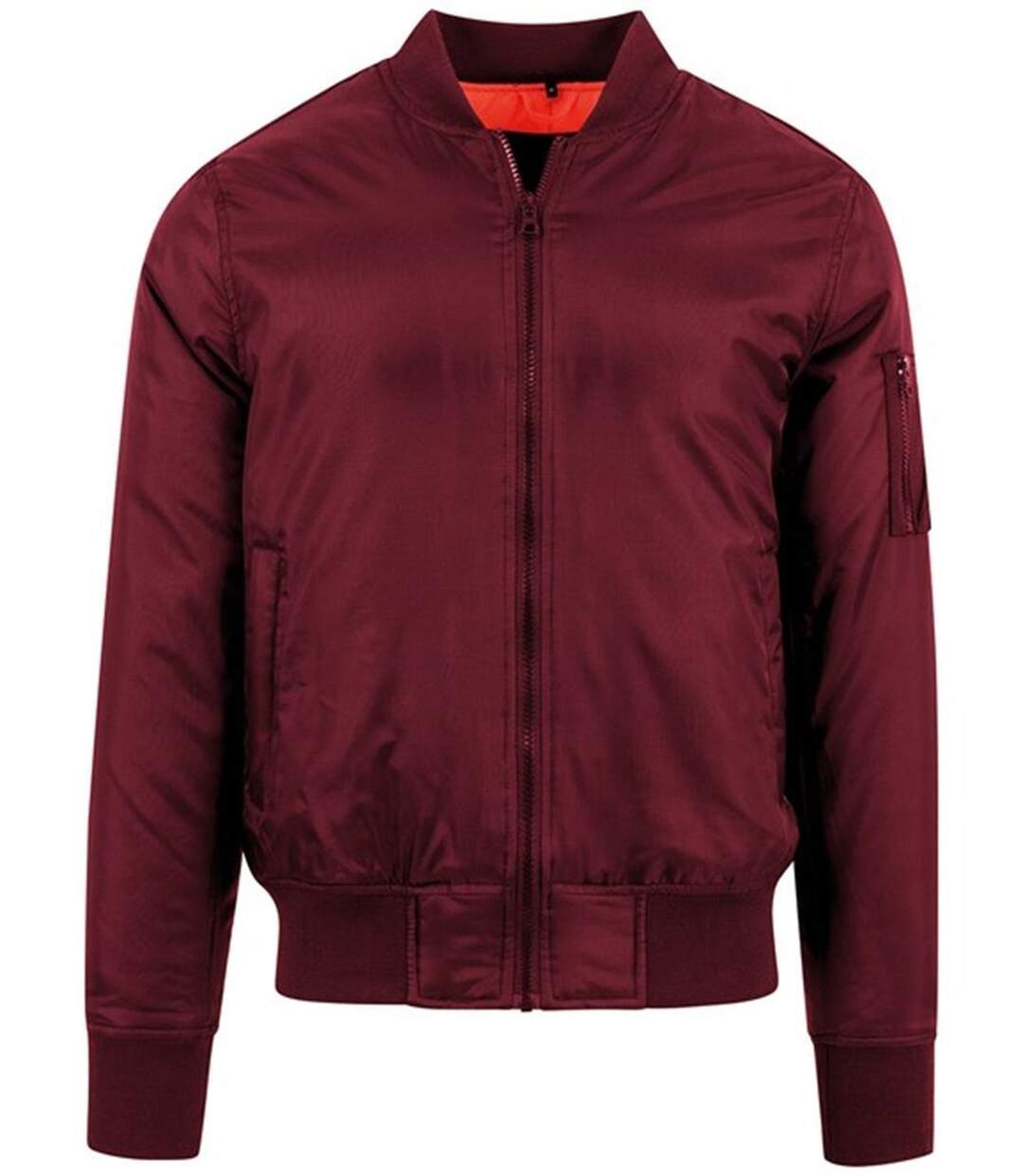 Blouson bomber - Homme - BY030 - rouge bordeaux-2