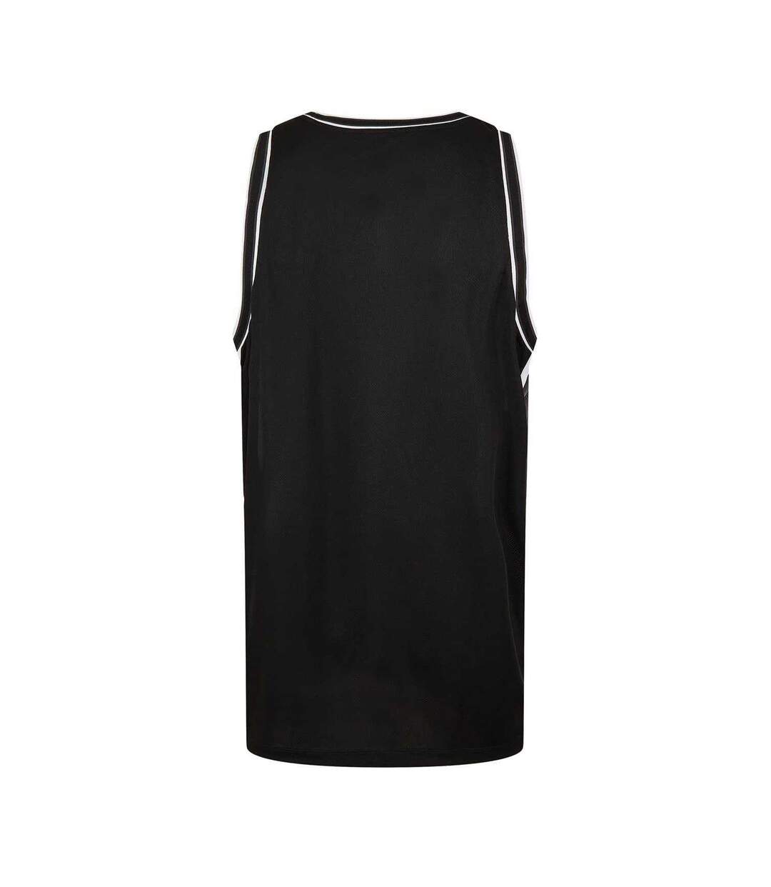 Unisex Adult Barbarians 24/25 Vest Top Black White Macron-2