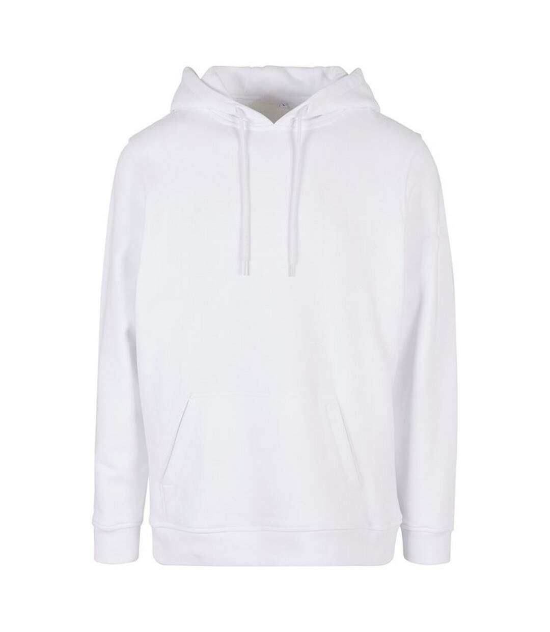 Mens Ultra Heavy Regular Hoodie White Build Your Brand-1
