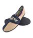 Ladies Adjustable Wide Fit Floral Slippers-1