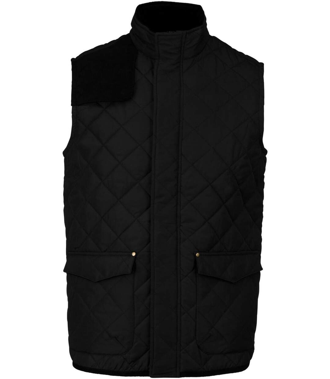 Veste sans manches matelassée - K6124 - Homme - noir