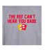 T-shirt Can´t Hear You Babe Adulte Gris AWD-3