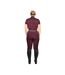 Womens/ladies Elevate Allure Horse Riding Tights Berry Hy-3