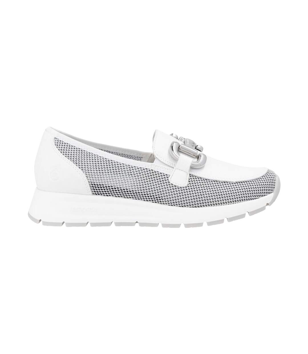 Moccassin Cuir Remonte Knittech101-2