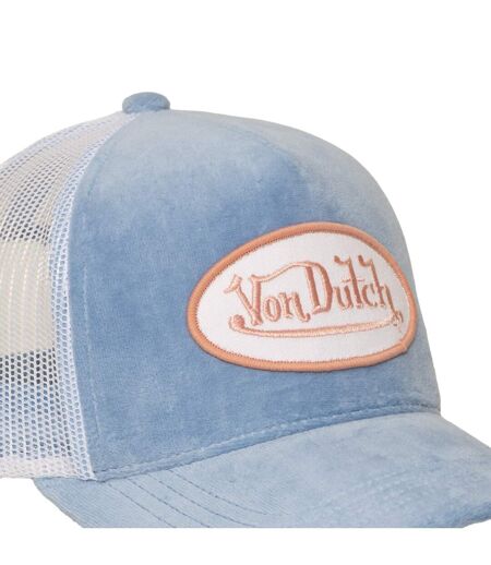 Casquette trucker avec filet en velours doux Kylie Vondutch
