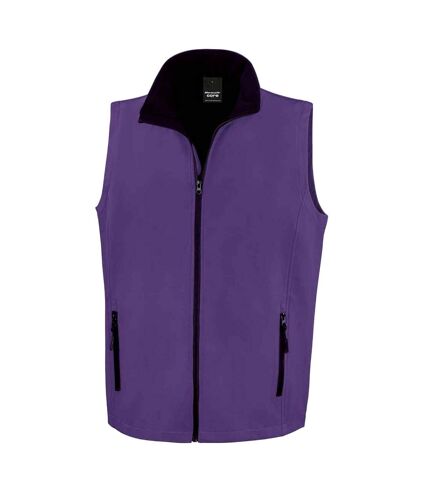 Veste sans manches core homme violet / noir Result