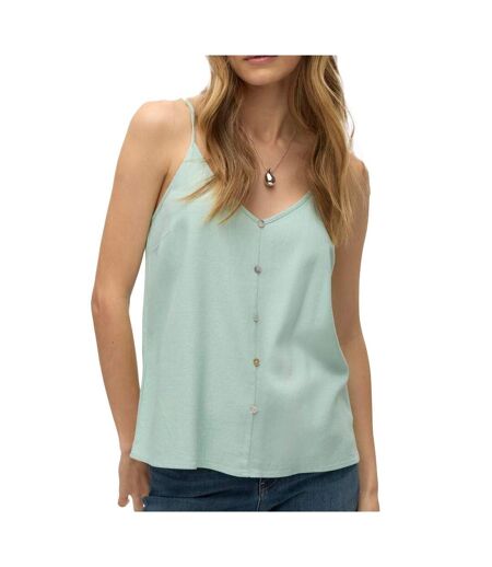 Top Vert Clair Femme Vero Moda Singlet - L