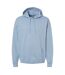 Gildan Unisex Adult Softstyle Fleece Midweight Hoodie (Stone Blue)