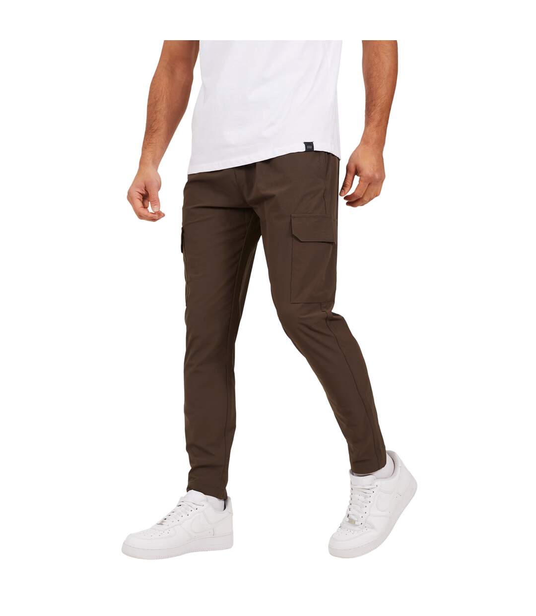 Pantalon À Poches Homme Kaki Brave Soul-2
